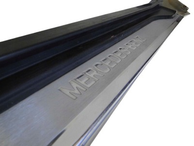 Mercedes sl r129 129 молдинг хром progówki надпись фото №1