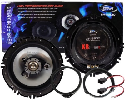 Boschmann динамики 330watt 3-drożne opel astra f g calibra meriva a omega фото №1