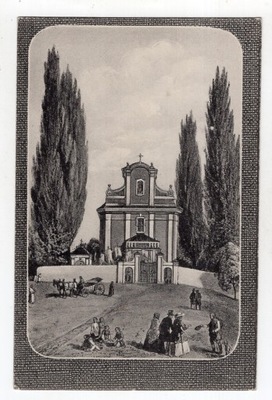 Puławy Włostowice - Kościół w przeszłości - ok1910