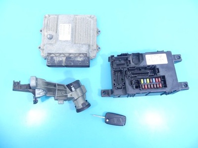 Бортовий комп'ютер набір fiat grande punto 1.3 jtd фото №1