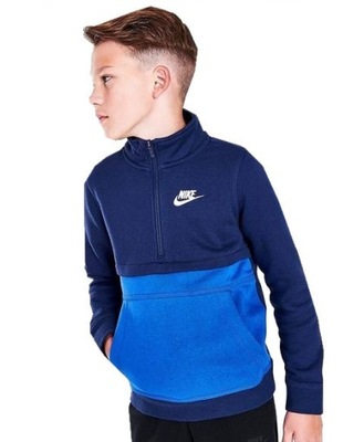 NIKE BLUZA DRESOWA DZIECIĘCA BAWEŁNIANA