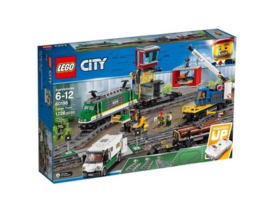 LEGO 60198 CITY POCIĄG TOWAROWY