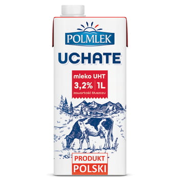 Mleko Uchate UHT3,2% Polmlek 12x1l