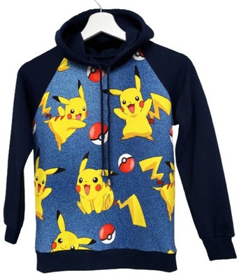 Bluza z kapturem Pokemon rozm. 110