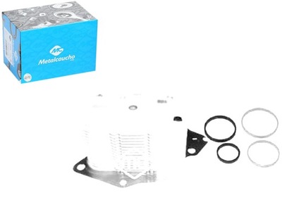 Радіатор оливи fiat ford psa 1.6d metalcaucho фото №1