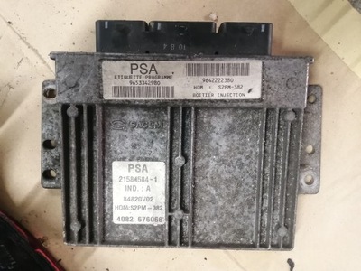 Бортовой компьютер citroen berlingo s2pm-382 фото №1