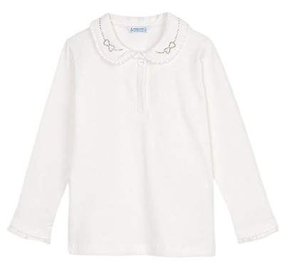 Koszulka bluzka elegancka polo dziewczęca Mayoral 131-55 r.92