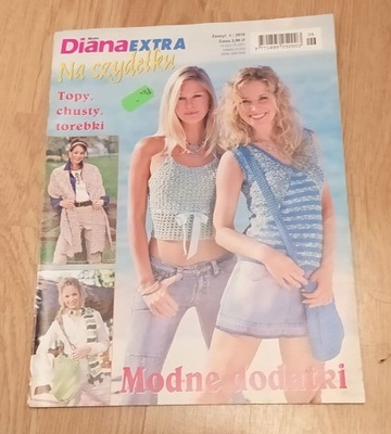 Czasopismo Diana Extra na szydełku 4/2010
