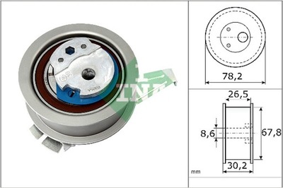 INA РОЛИК НАТЯЖИТЕЛЬНЫЙ РЕМНЯ ГРМ SKODA KODIAQ VW ARTEON PASSAT