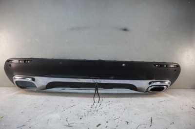 Бампер накладка задний  mercedes gla a247885340 +правая заглушка выхлоп фото №1