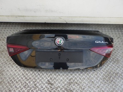 Alfa romeo giulia крышка багажника задняя задняя фото №1