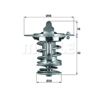 ТЕРМОСТАТ MAHLE TX 83 76D