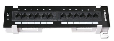 Intellinet Patch Panel Naścienny 12x RJ45