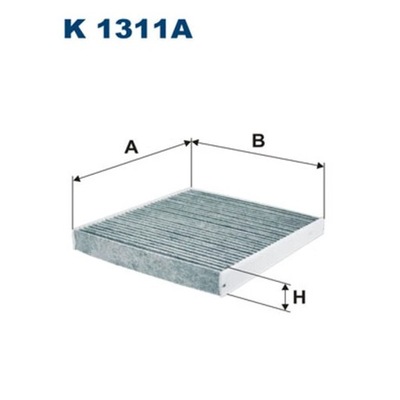 FILTR, VĖDINIMAS VIETOS PASAZERSKIEJ FILTRON K 1311A 