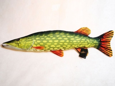 Poduszka maskotka ryba Szczupak gigant Jan 110cm Gaby
