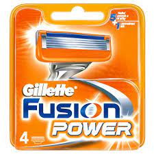 Gillette Fusion5 Power Wkłady 4 SZTUKI