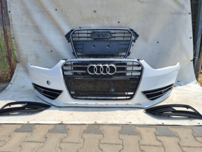 Бампер перед kompletny audi a4 b8 lift ly9c фото №1