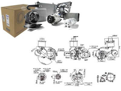 TURBOKOMPRESORIUS ALFA ROMEO MITO FIAT DOBLO DOBLO CARGO DOBLO MINIVAN 