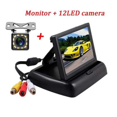 MONITOR EN STYLU 12LED MONITOR AUTO 4.3 CON KA  