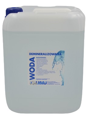 Woda demineralizowana 10 L