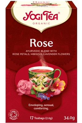 HERBATA YOGI TEA ROSE RÓŻANA