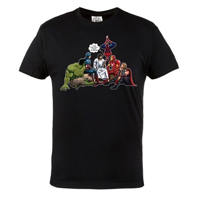 KOSZULKA AVENGERS MARVEL HULK THOR SPIDERMAN MAR46