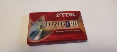 TDK Superior D90 D 90 NOS folia #1639