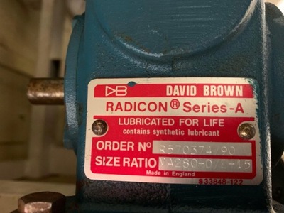 REDUCTION UNIT GEAR RADICON SERIES-A MA280-D/E-15  