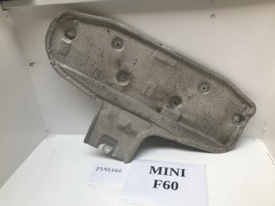 Mini countryman f60 защита тепловая выхлоп 7392646 фото №1