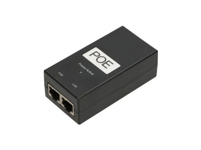 Gbit POE-48-24W adapter z kablem POE-48