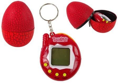 TAMAGOTCHI W JAJKU CZERWONE, LEANTOYS