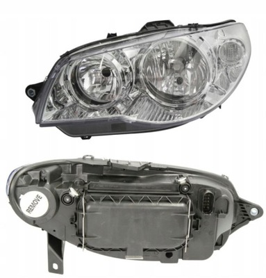 Фара лампа лівий fiat albea palio weekend фото №1