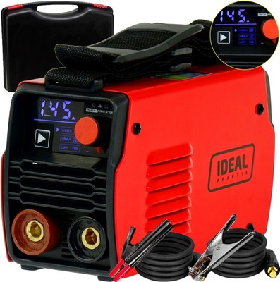 ELEKTRODOWA SPAWARKA INWERTOROWA 145A 230V MMA TIG PRAKTIK2100LED