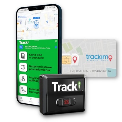 LOCALIZADOR GPS TRACKI 3G + SUBSKRYPCJA NA 1 MSC. 