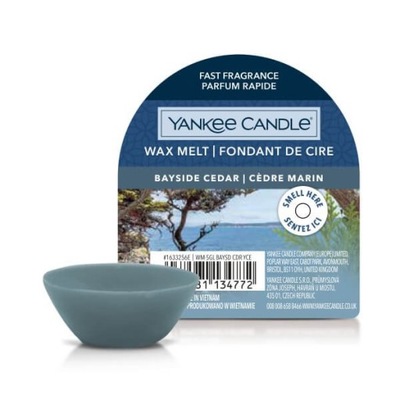 YANKEE CANDLE| Bayside Cedar Wosk Zapachowy