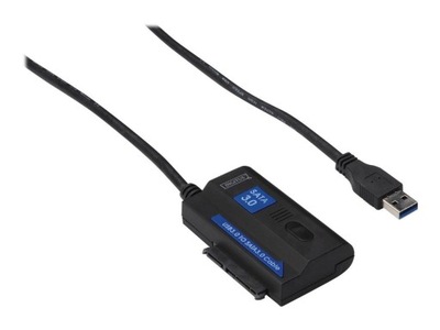 DIGITUS DA-70326 Konwerter/Adapter USB 3.0 do SSD/HDD 2.5/ 3.5 SATA III