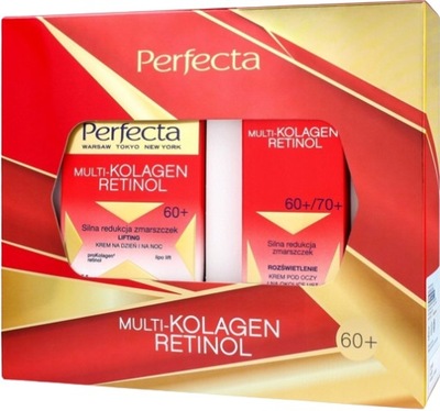 PERFECTA ZESTAW PREZENTOWY MULTI-KOLAGEN RETINOL 60+