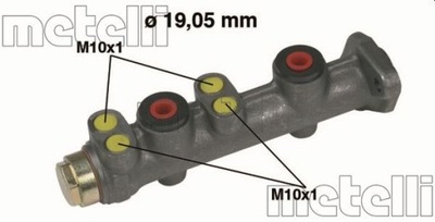 BOMBA DE FRENADO FIAT CC/SC 3/92-10 202-150  