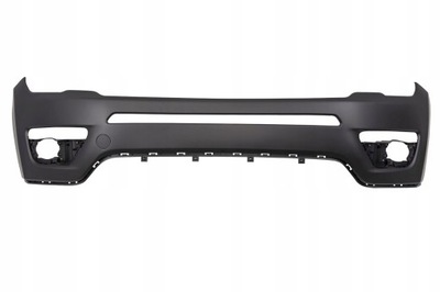 Jeep compass 2017 2020 бампер передний чёрный фото №1