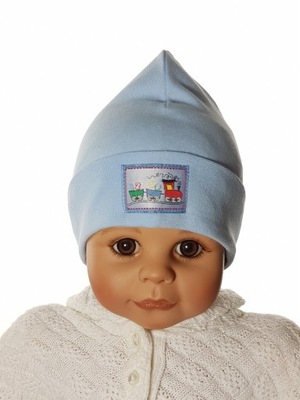 HIT CZAPKA SMERF SMERFETKA BEANIE 1-7 LAT 8KOLORÓW