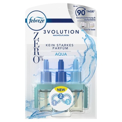 AMBI PUR 3Volution Zero% AQUA wkład zapas 20ml na bazie wody NOWOŚĆ