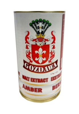 Ekstrakt słodowy GOZDAWA AMBER Brewkit Piwo domowe