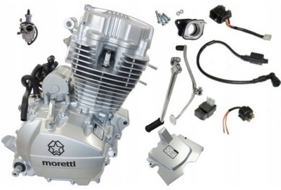 SILNIK 125 cc MORETTI ROMET ZETKA JUNAK BARTON BTS JUNAK Romet K125 ZK50