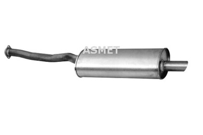 ASMET ГЛУШНИК СИСТЕМИ ВИПУСКНОЇ ЗАД BMW 3 E36 2.0 2.5 01.91-11.99