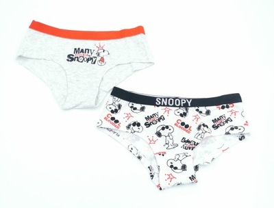 SNOOPY Majtki Hipstery 2-pack 134/140