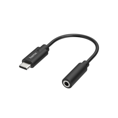 HAMA ADAPTER USB-C WT - Jack 3,5mm GN