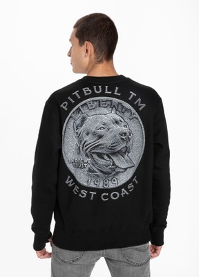 Bluza Pit Bul Coin męska czarna PitBull XXL