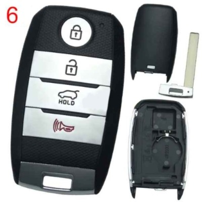 Корпус ключа pilot kia ceed rio sportage sorento optima soul carens фото №1