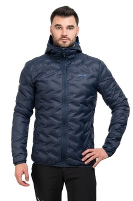 Kurtka zimowa ciepła puchowa męska Viking Aspen-navy blue l