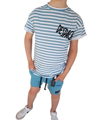 T-shirt Despacito stripes sea 140